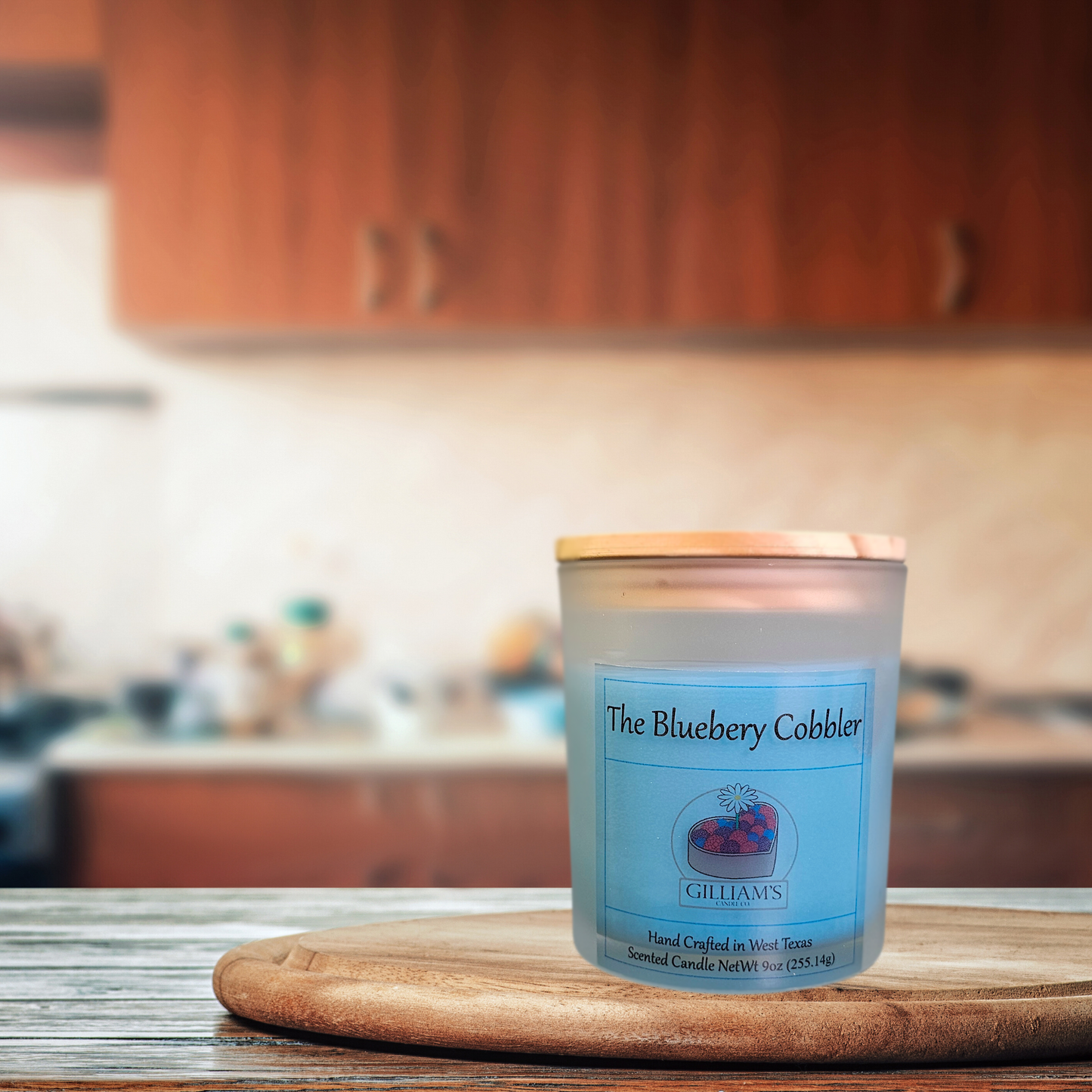 The Blueberry Cobbler